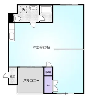HARBOR【2階】の間取り