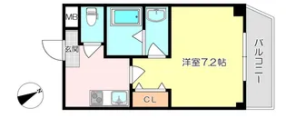 フローレンス塚口【4階】の間取り