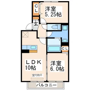 エスポワール・M【1階】の間取り