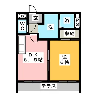 ハレルヤII【1階】の間取り