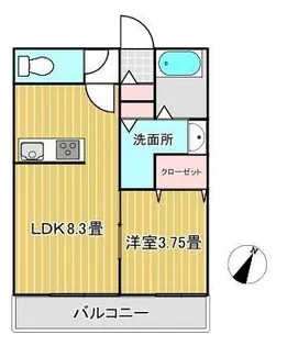 プリモ梶ヶ谷【2階】の間取り