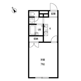 プレジール カーサ・ベルデ【2階】の間取り