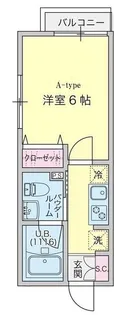 Jsコート代々木西原【1階】の間取り