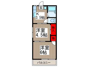 ホーリーハイツ.【2階】の間取り