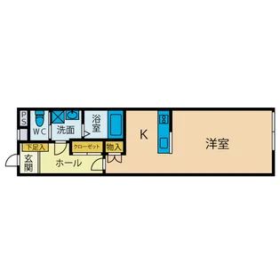 CASA MI 6【1階】の間取り