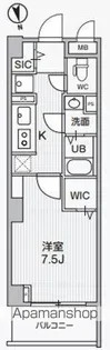 Alivis中野【4階】の間取り