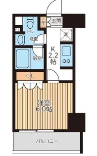 City Lux Tobe【3階】の間取り