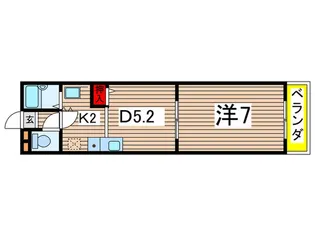 セレニール諸ノ木【1階】の間取り