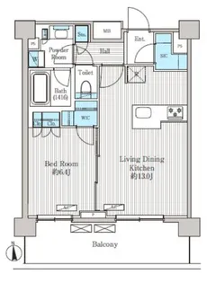 オアーゼ品川レジデンス【6階】の間取り