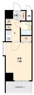 マンションアクロス西巣鴨【3階】の間取り