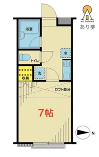 コーポ上町【2階】の間取り