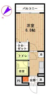 アヴァンツァーレ【2階】の間取り