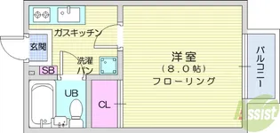 メゾンNIAS【1階】の間取り