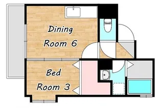 フィオーレ武【5階】の間取り