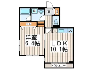 FK.HOWA18【1階】の間取り