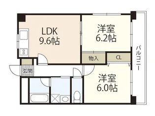 フレンドリーハウスなごみ【2階】の間取り
