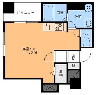 グレイスパル清水【2階】の間取り