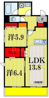 Victoire南流山【2階】の間取り