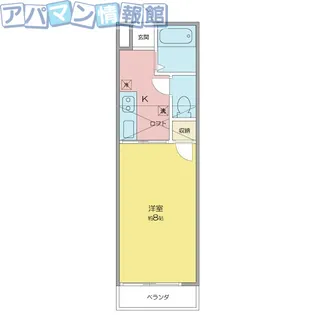 クラスターD【1階】の間取り