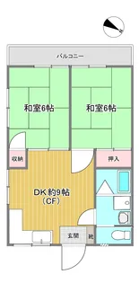 ブランメゾンII【2階】の間取り