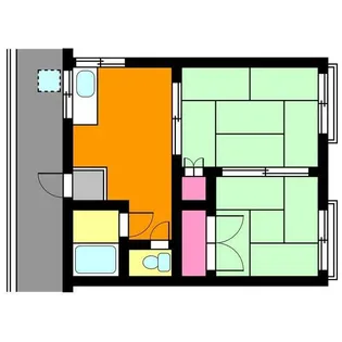 ゆうき荘【2階】の間取り