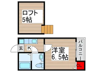 DHG.恵【2階】の間取り