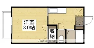 プリムベール【1階】の間取り
