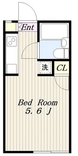 グランドヒル岡上B【2階】の間取り