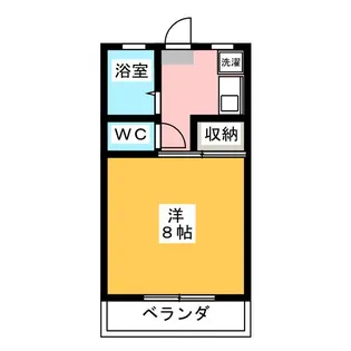 コーポ江湖II【3階】の間取り