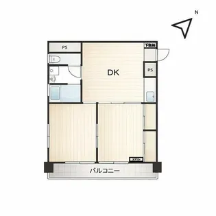パルマンション【2階】の間取り