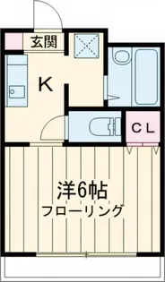 シタラハイツII【1階】の間取り