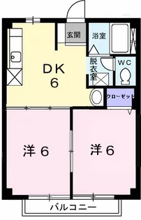 セカンドコアラ【2階】の間取り