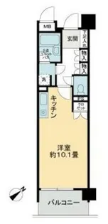 シスナブ池袋本町【1階】の間取り
