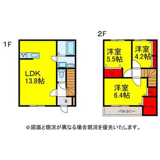 TNK成田の間取り