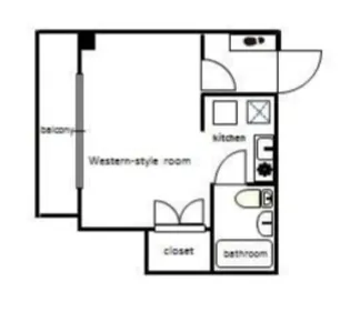 スミノエ上野ビル【4階】の間取り