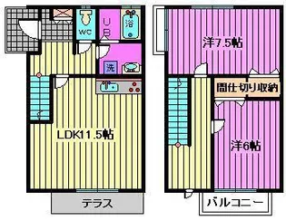 ヴォン・シャンブルC棟の間取り