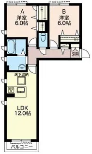 ストークおおたかの森【1階】の間取り