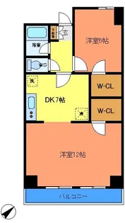 二軒茶屋グランドハイツ【3階】の間取り