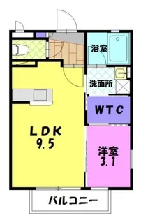グラン・フィールド 2【2階】の間取り