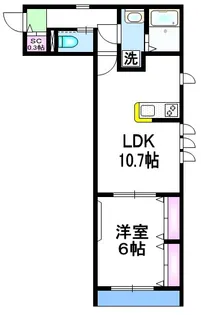グランドソレイユ【1階】の間取り