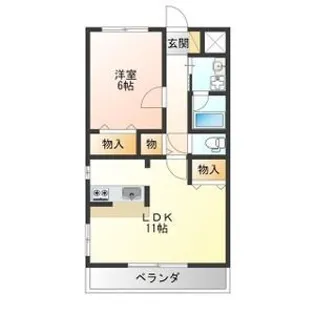 ベルタ カーサ【1階】の間取り