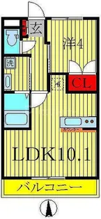 RUHE【1階】の間取り