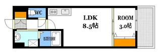 THE AL COURT【2階】の間取り