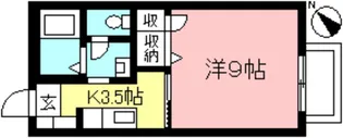 フォレスト中町【2階】の間取り