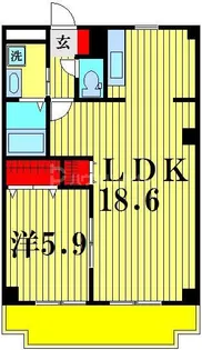 メゾン・ド・グレース弐番館【1階】の間取り