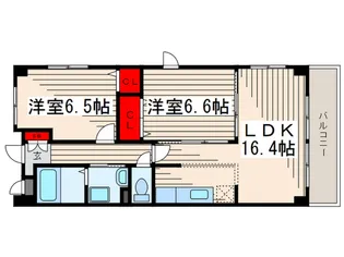 エスティ-ム・MS【4階】の間取り