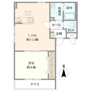 ルミナスU【3階】の間取り