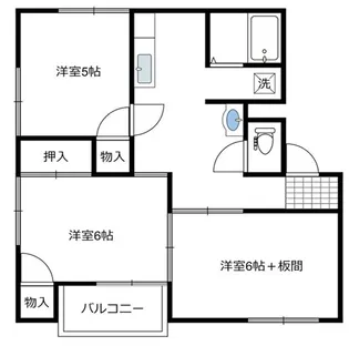 バーミーハウス I【1階】の間取り