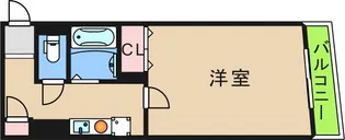 プレザント花園【5階】の間取り