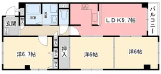 ロイヤルハイツ甲子園口【2階】の間取り